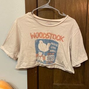 Woodstock cropped tshirt